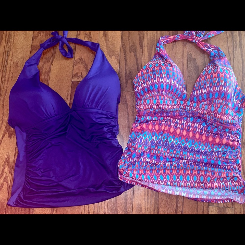 La blanca tankini s